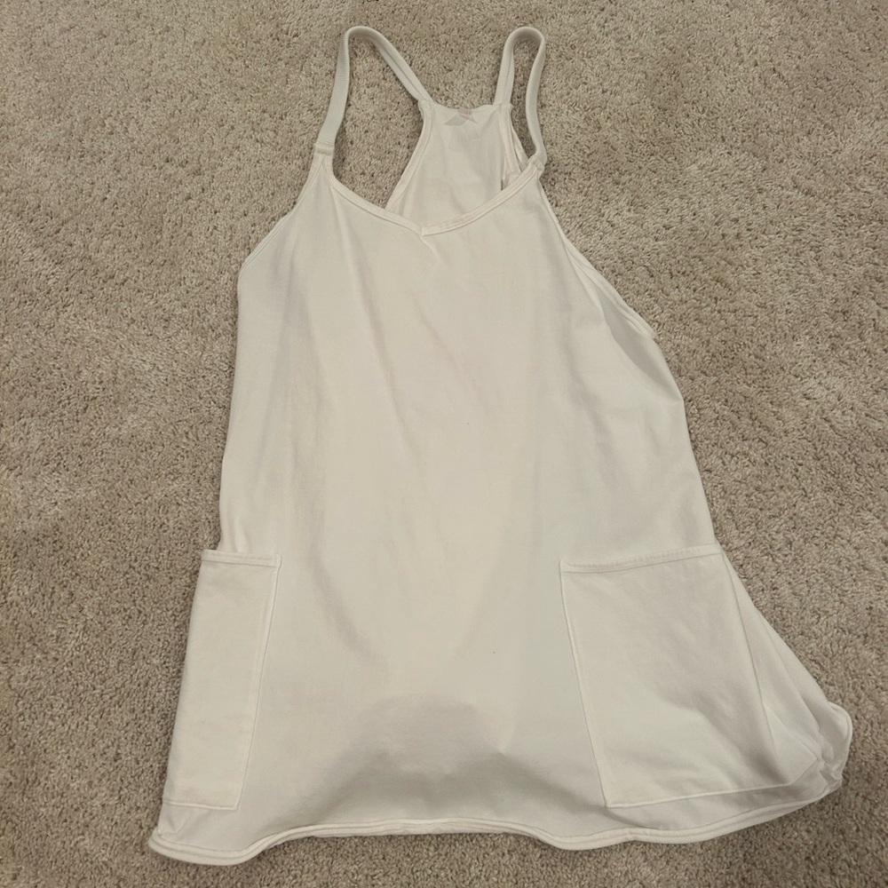 FP movement white hot shot mini dress
